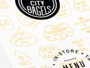 Emerald City Bagels menu